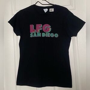 NWT Port and Company LFGSD Baseball fan San Diego Sports LFG SD T-Shirt